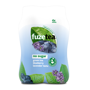 Fuze Tea green tea blueberry lavender no sugar pet 40 cl