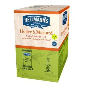 Honey mustard - porties 30 ml