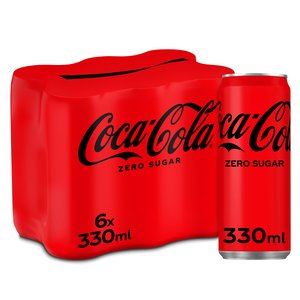Coca-Cola zero sugar blik 33 cl