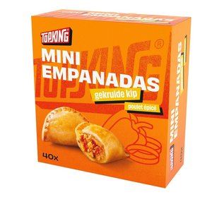 Mini empanadas gekruide kip