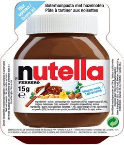 Nutella chocopasta - porties 15 g