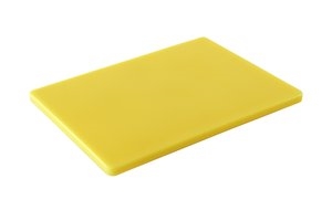 Snijplank geel - 40x30x1,5 cm