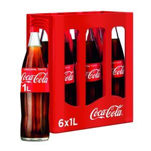Coca-Cola regular glas 1 L