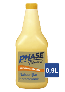 Phase with natural butter flavour  -   vloeibaar