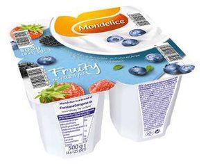 Yoghurt fruity bosbes