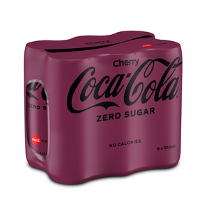 Coca-Cola zero cherry blik 33 cl