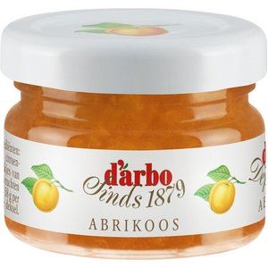 Confituur abrikoos - porties 28 g