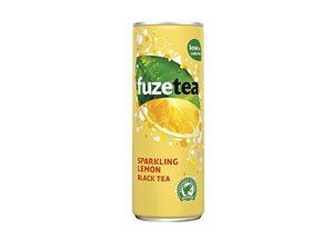 Fuze Tea sparkling black tea lemon
