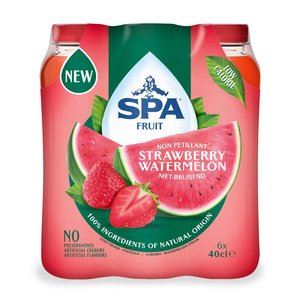 Spa still strawberry & watermelon pet 40 cl