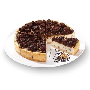 Caramel brownie cheesecake  Ø24 cm - 14 porties