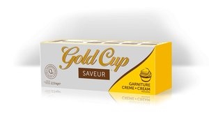 Gold Cup saveur crème