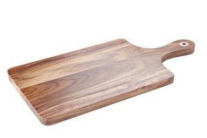 Gambia broodplank hout - 40,5x20x1,5 cm
