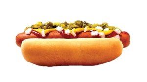 Vegan hot dog New York classic