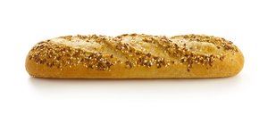 2104864 Golden soft demi baguette multiseed 28 cm