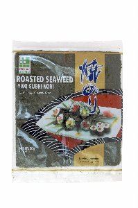 Roasted seaweed sushi gold