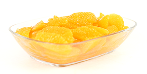 Verse fruitsalade sinaasappel segmenten