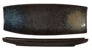 Black yoru schaal rechthoekig - 33x12 cm