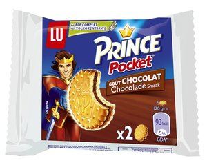 Prince pocket chocolade smaak