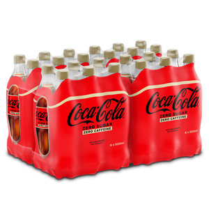 Coca-Cola zero no caffeine pet 50 cl