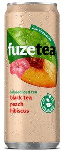Fuze Tea black tea peach hibiscus