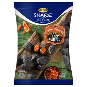 Chili cheddar black nuggets