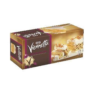 Viennetta ijsstronk biscuit caramel