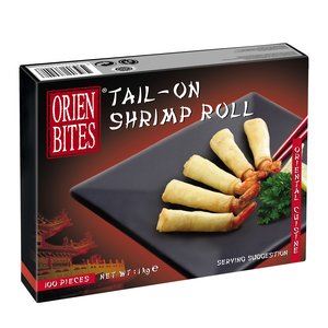 Tail on Shrimp Rolls
