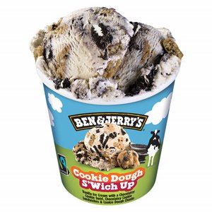 Ben & Jerry's Cookie Dough S'Wich Up