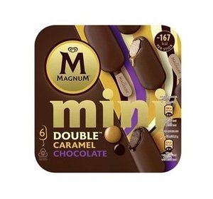 Magnum mini double caramel-chocolate