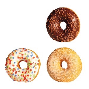 Mini donuts assortiment 17 g