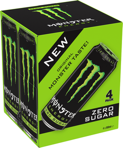 Monster energy zero sugar blik 50 cl