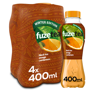 Fuze Tea black tea orange cardamon pet 40 cl