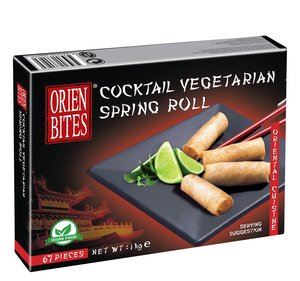 Cocktail Vegetarian Springrolls