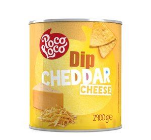 Salsa dip cheddar cheese